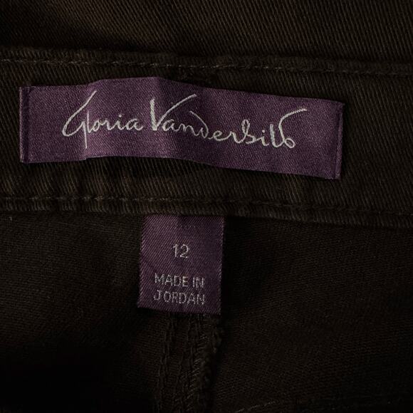 Gloria Vanderbilt SZ 12 Amanda Jeans Slimming Tapered Stretch Hi-Rise Pocket New - Picture 8 of 13
